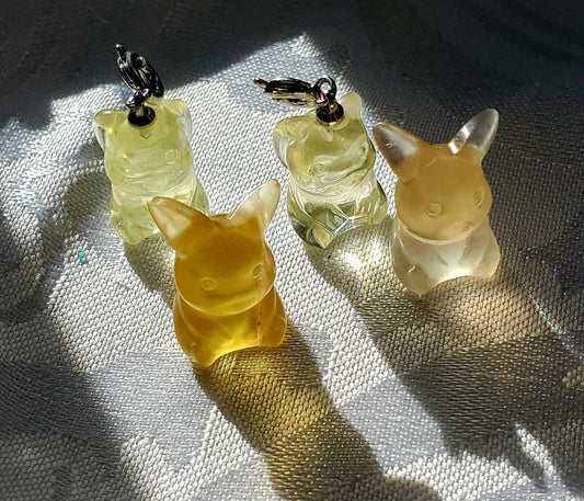 Mini Pikachu fluorite crystal charm mini pokemon, Pokémon go, Pokémon, Pokémon gift,